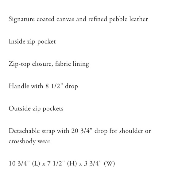 SMALL MARLON SHOULDER BAG IN SIGNATURE CANVAS - Picture 5 of 5